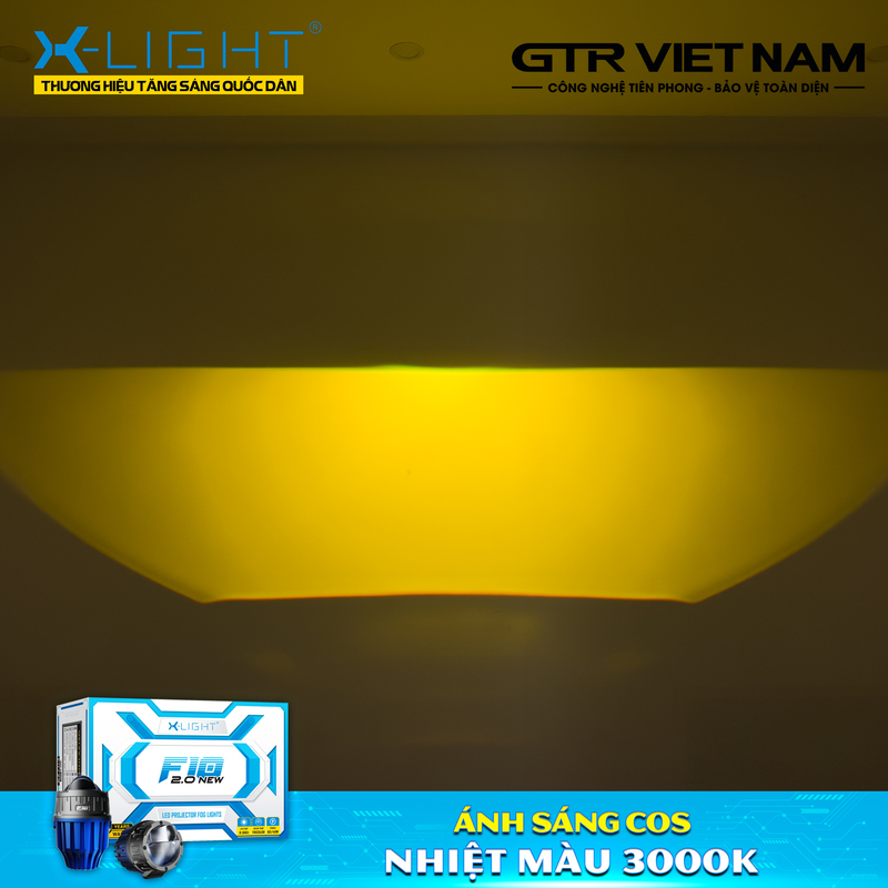 BI GẦM X-LIGHT F10 2.0 NEW